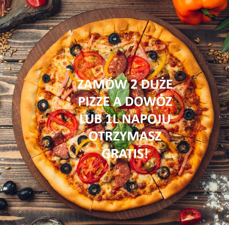 Prezentacja promocji kup 2 otrzymasz litr napoju gratis - Przekierowanie do zakładki kontakt